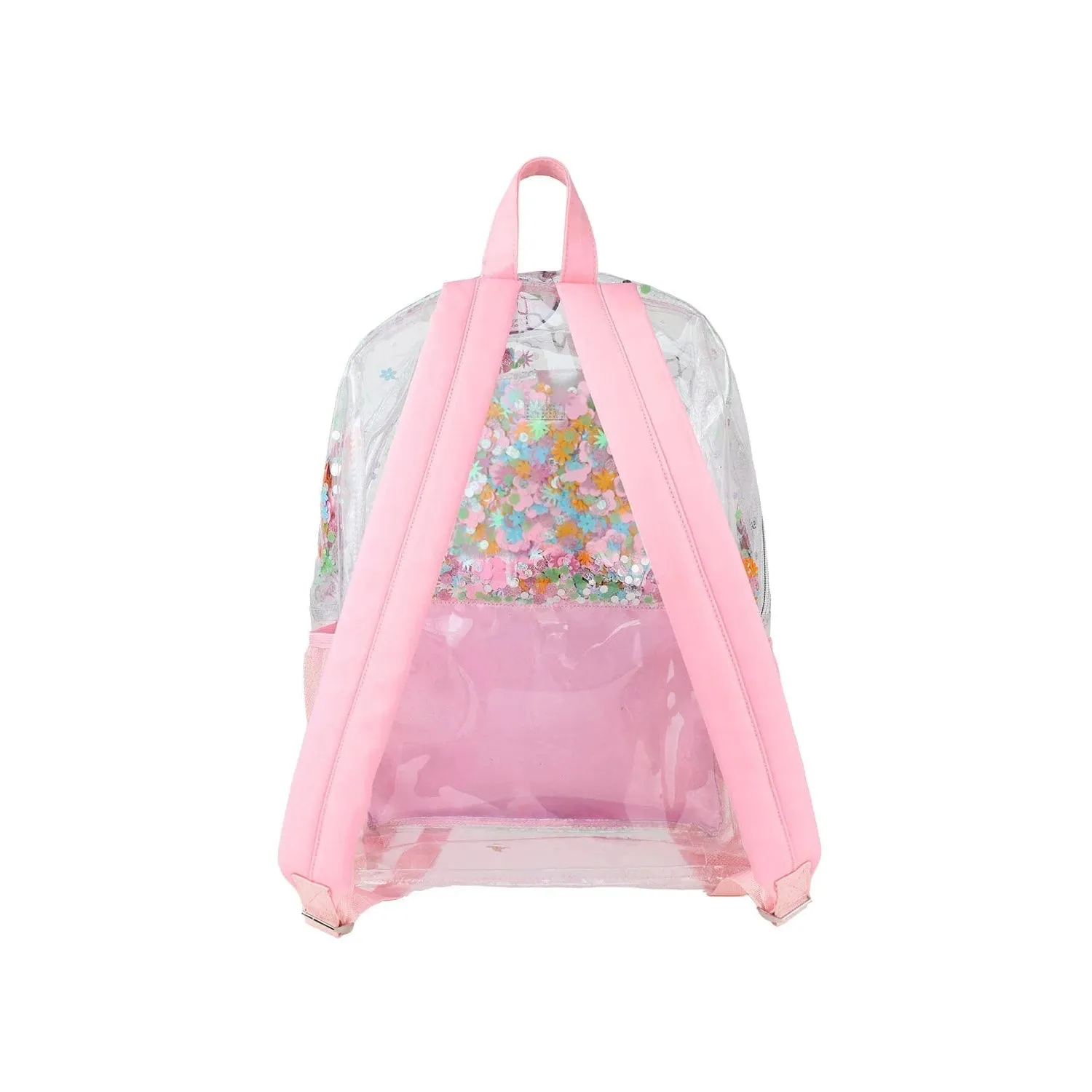 Packed Party Flower Shop Confetti Clear Backpack