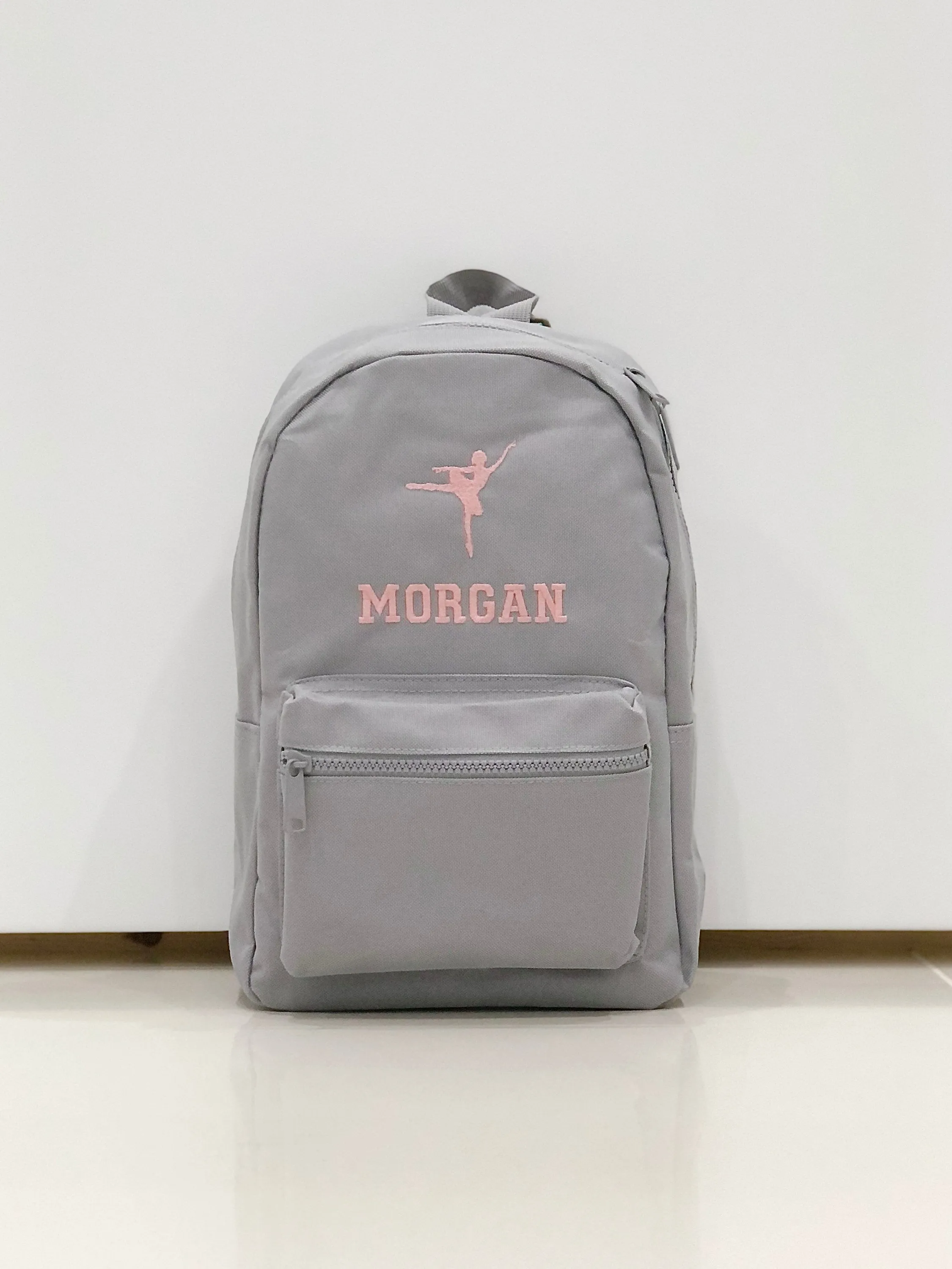 (Pink) Personalised Name & Design Unisex Mini Nursery School Backpack Rucksack Bag