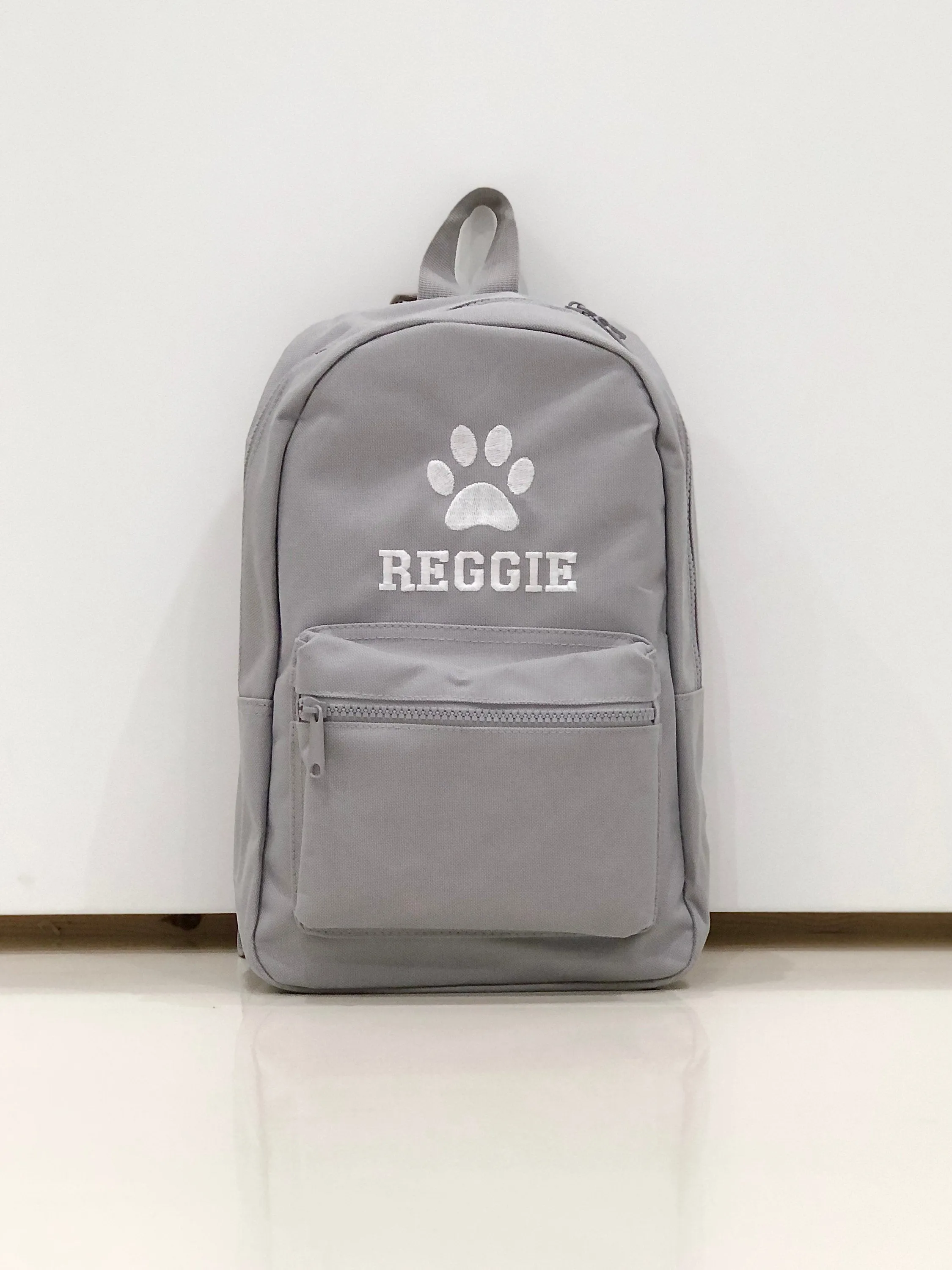 (Pink) Personalised Name & Design Unisex Mini Nursery School Backpack Rucksack Bag