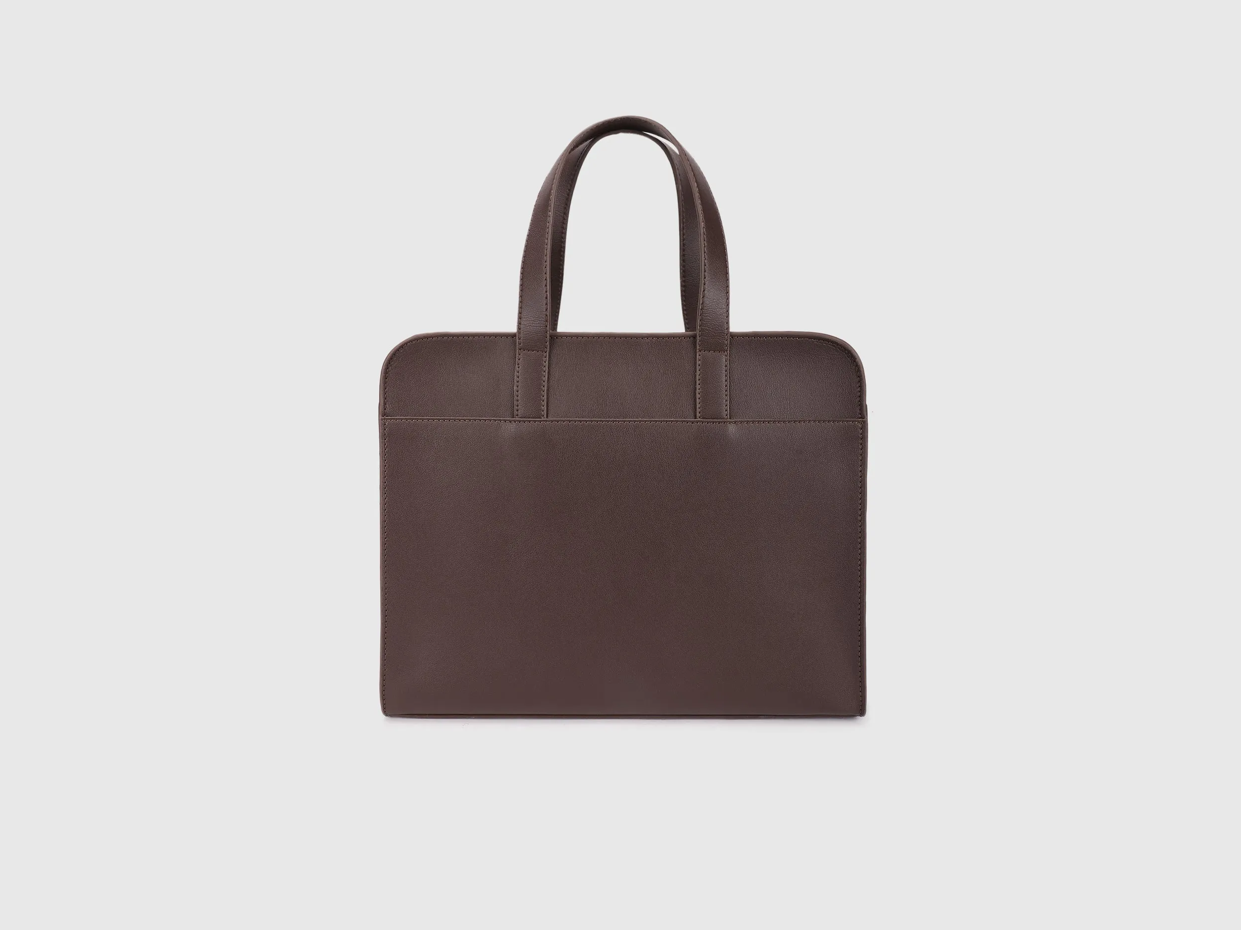 Polyurethane Solid Men Shoulder Bag