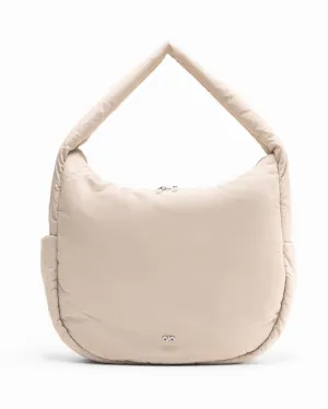 POSH SLOUCHY HOBO IN CRÈME
