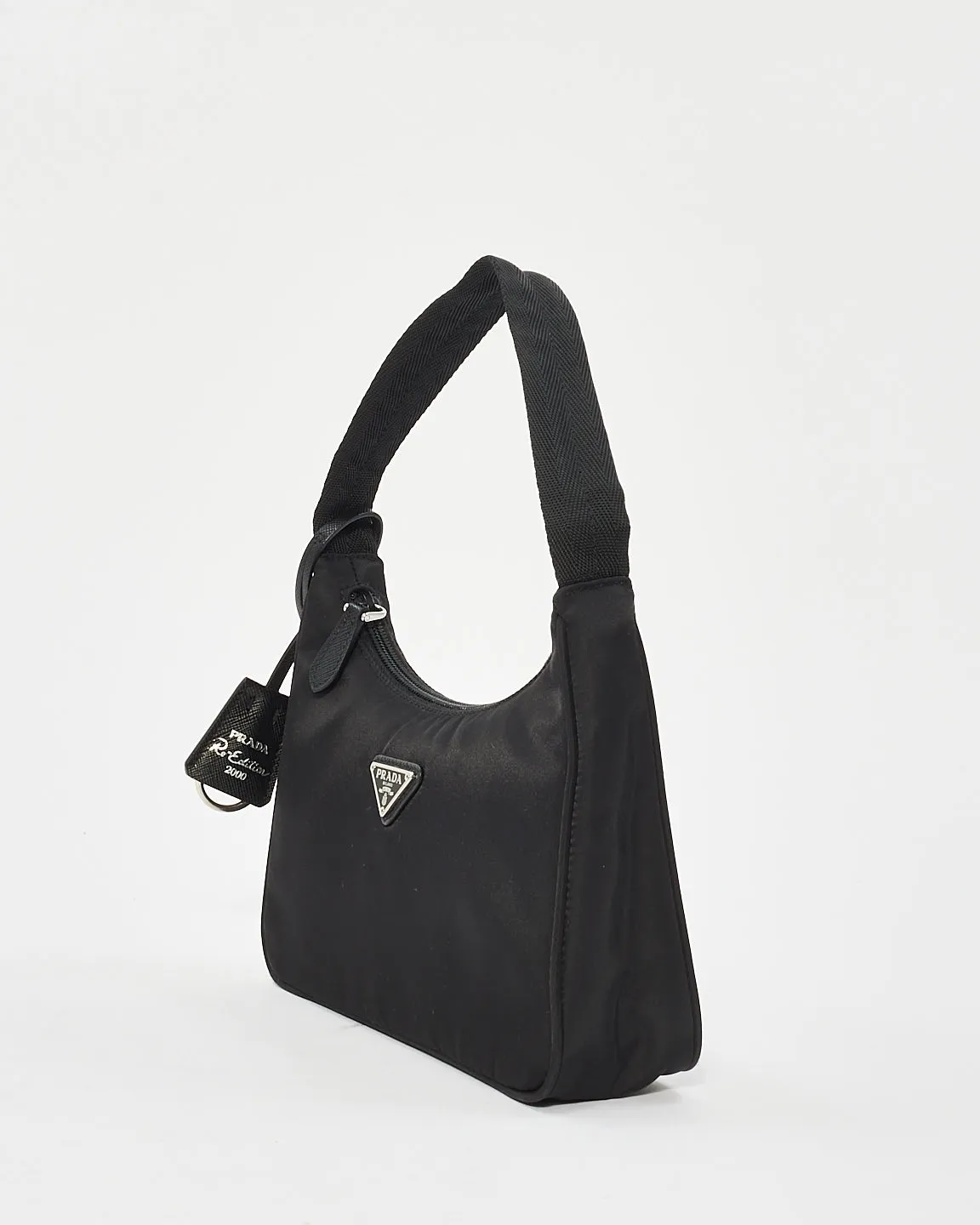 Prada Black Nylon Re-Edition 2005 Mini Bag