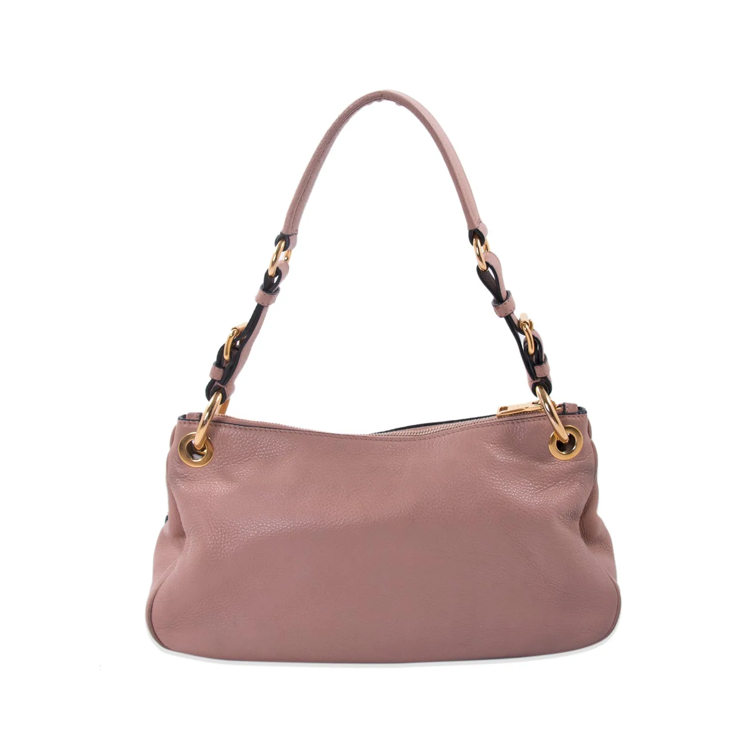 Prada Vitello Daino Small Hobo Bag