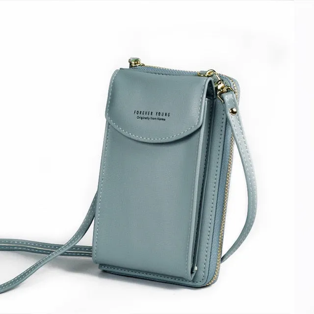 PU Luxury Handbags Womens Crossbody Bags Clutch Phone Wallet Shoulder Bag