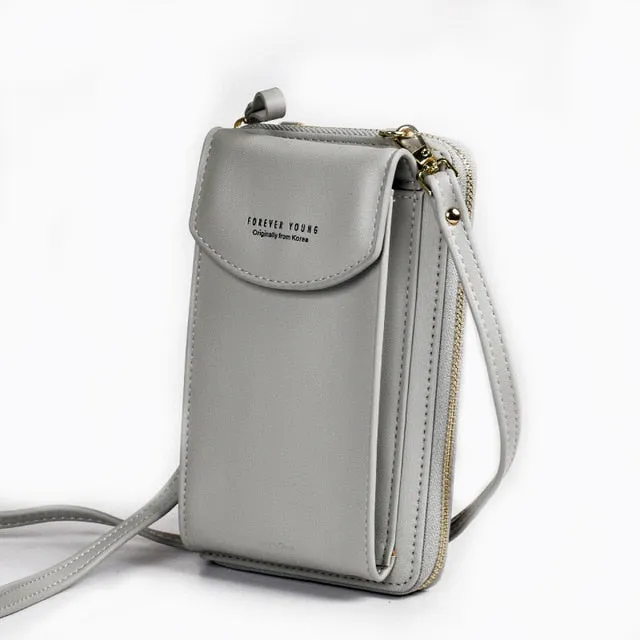 PU Luxury Handbags Womens Crossbody Bags Clutch Phone Wallet Shoulder Bag