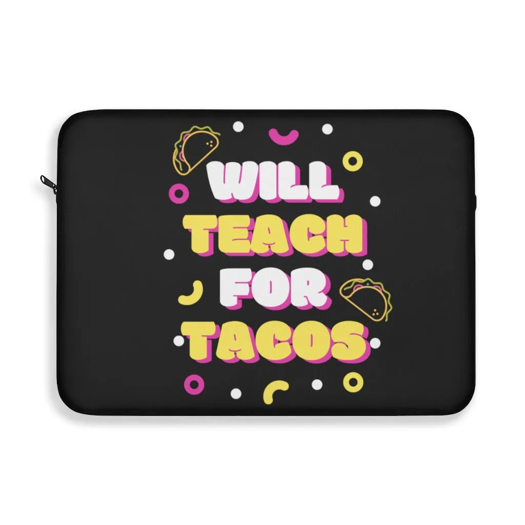 "Tacos" Laptop Sleeve