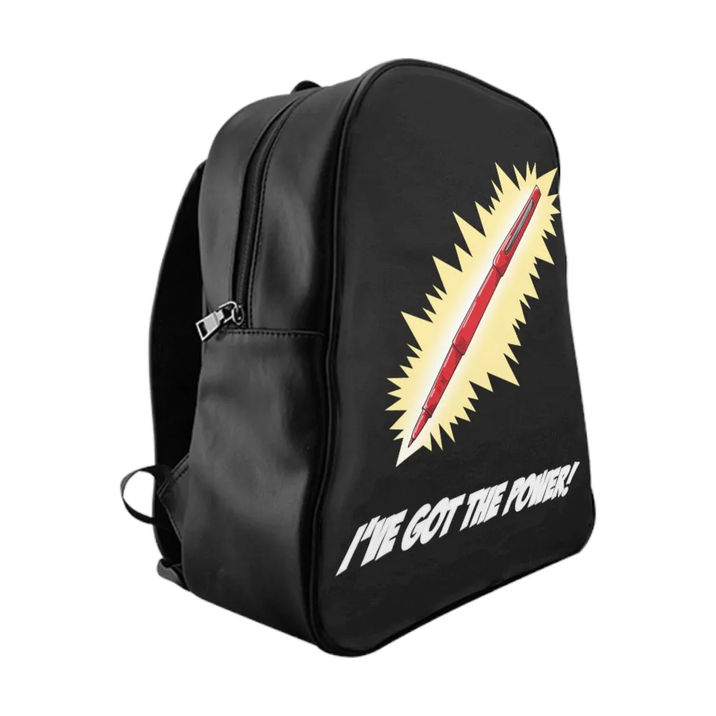 Red Pen Power School Backpack