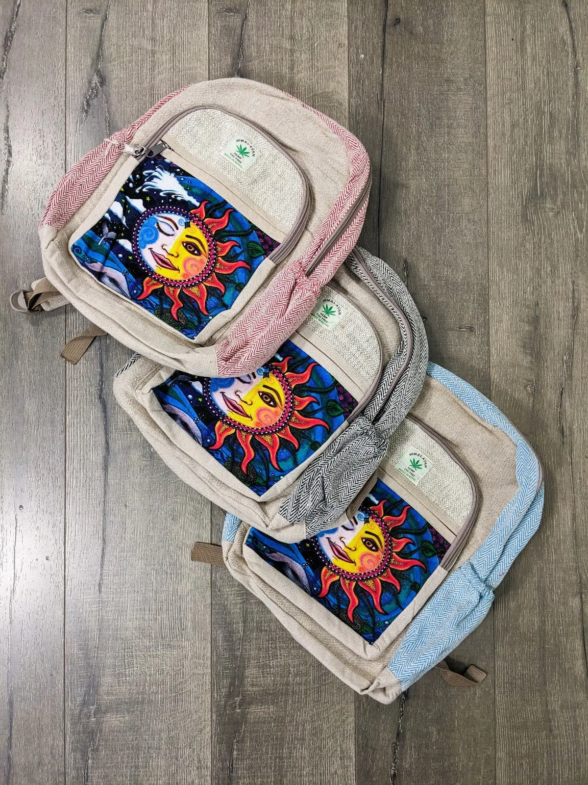 Rucksack Sun & Moon Print
