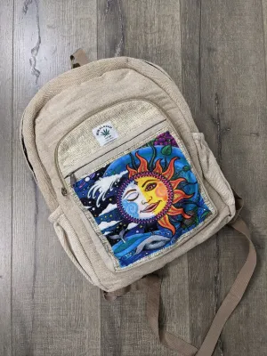 Rucksack Sun & Moon Print