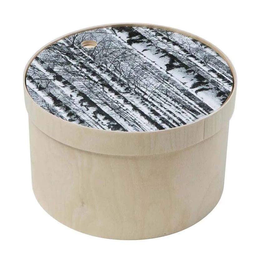 Serving box Birch forest