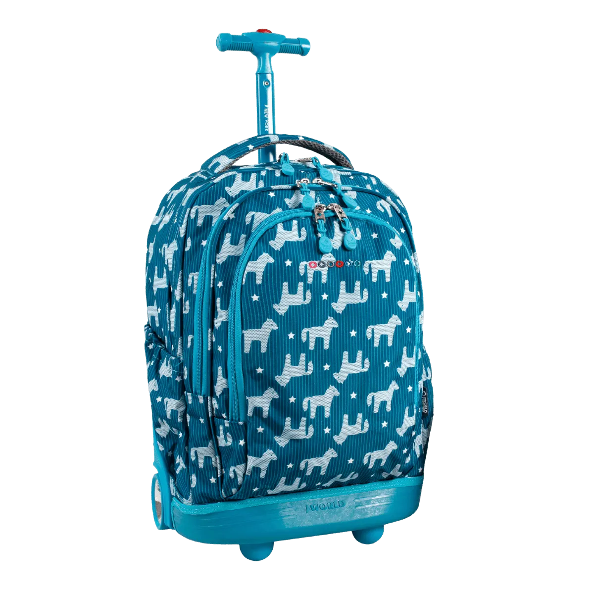 Setbeamer Rolling Backpack With Lunch Bag (18 Inch) in Pony - Final Sale