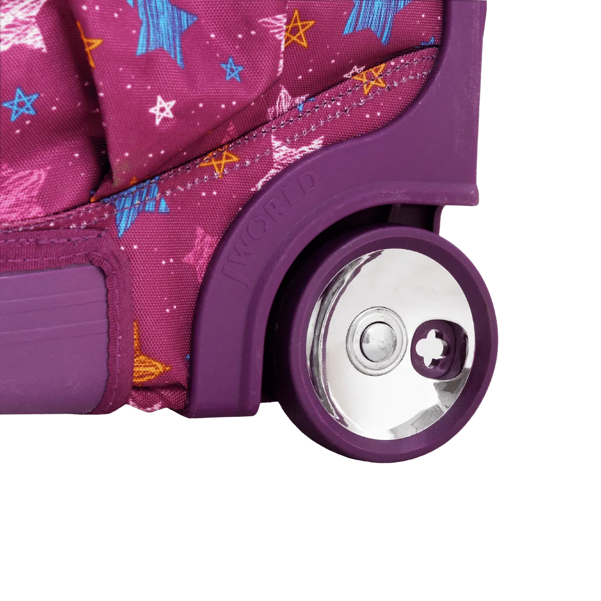 Setbeamer Rolling Backpack With Lunch Bag (18 Inch) in Stars - Final Sale