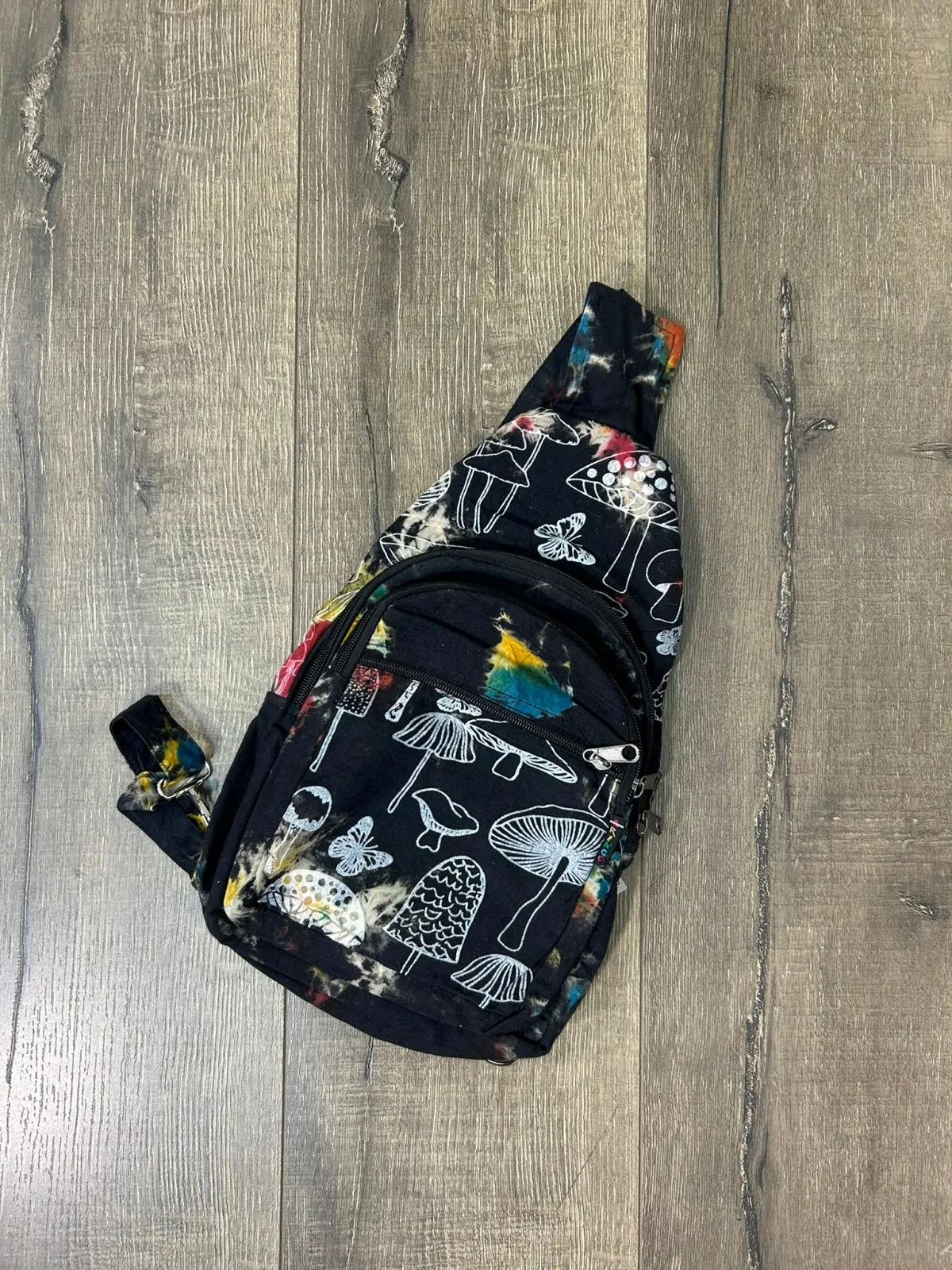 Single Strap Tie Dye Rucksack