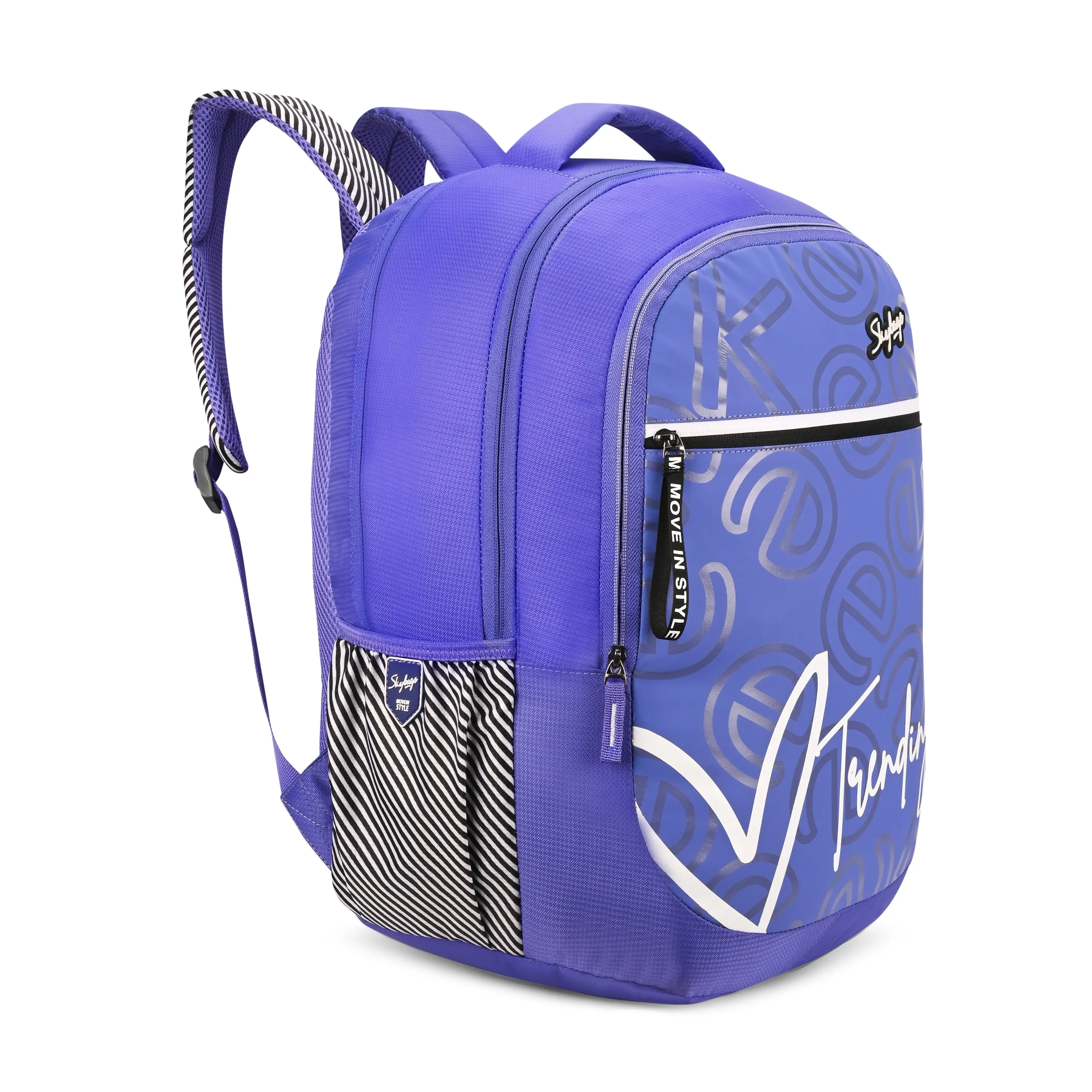 Skybags KLAN 01  SCHOOL BACKPACK PURPLE