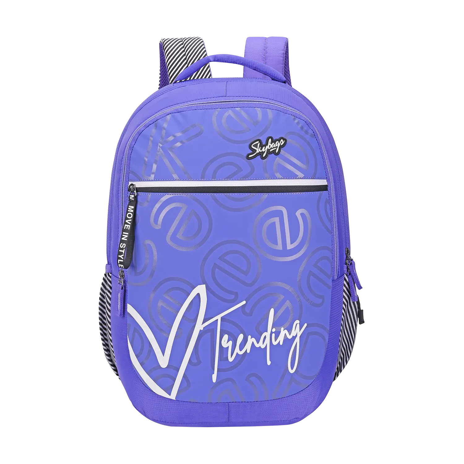 Skybags KLAN 01  SCHOOL BACKPACK PURPLE