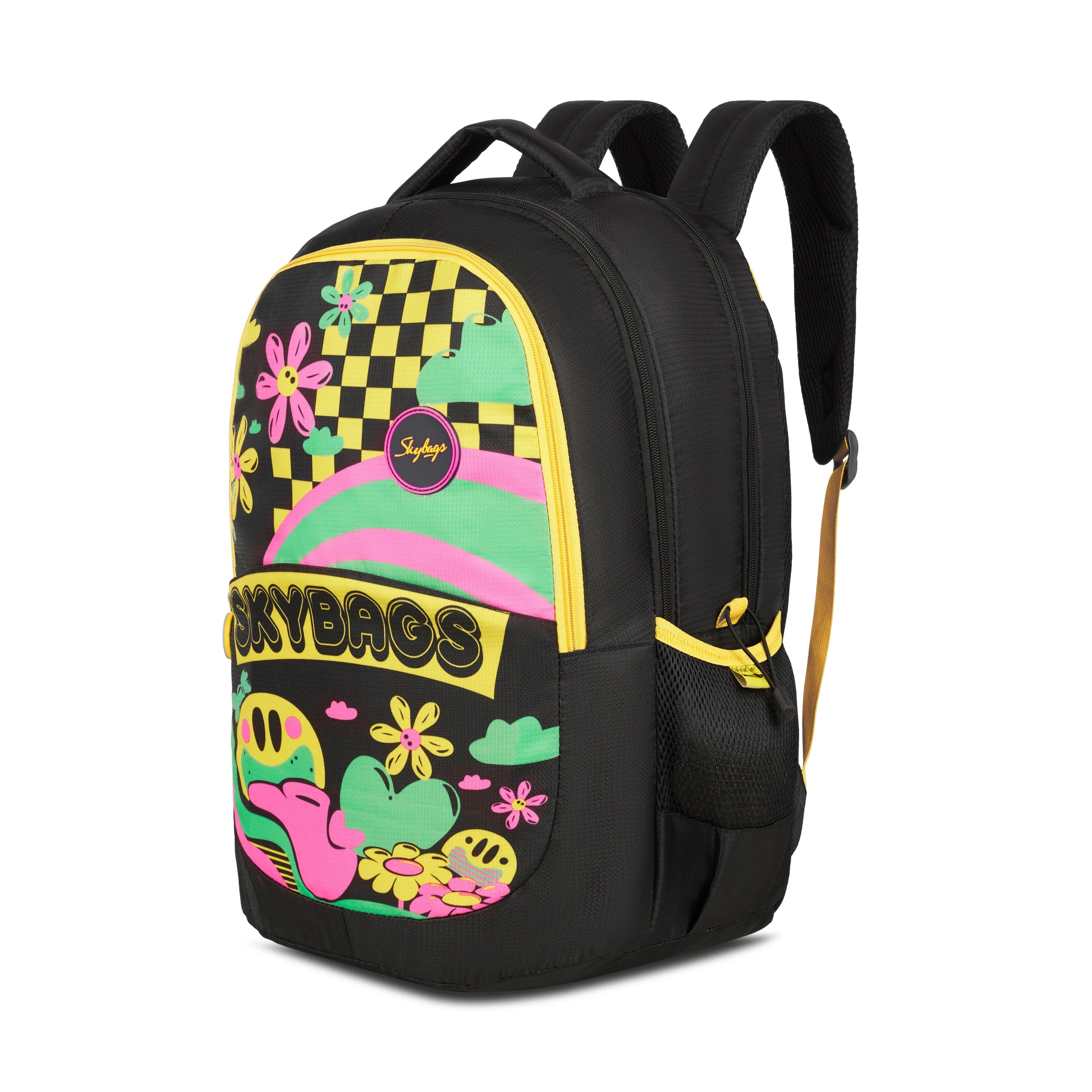 Skybags KLAN PLUS 07 SCHOOL BACKPACK BLACK