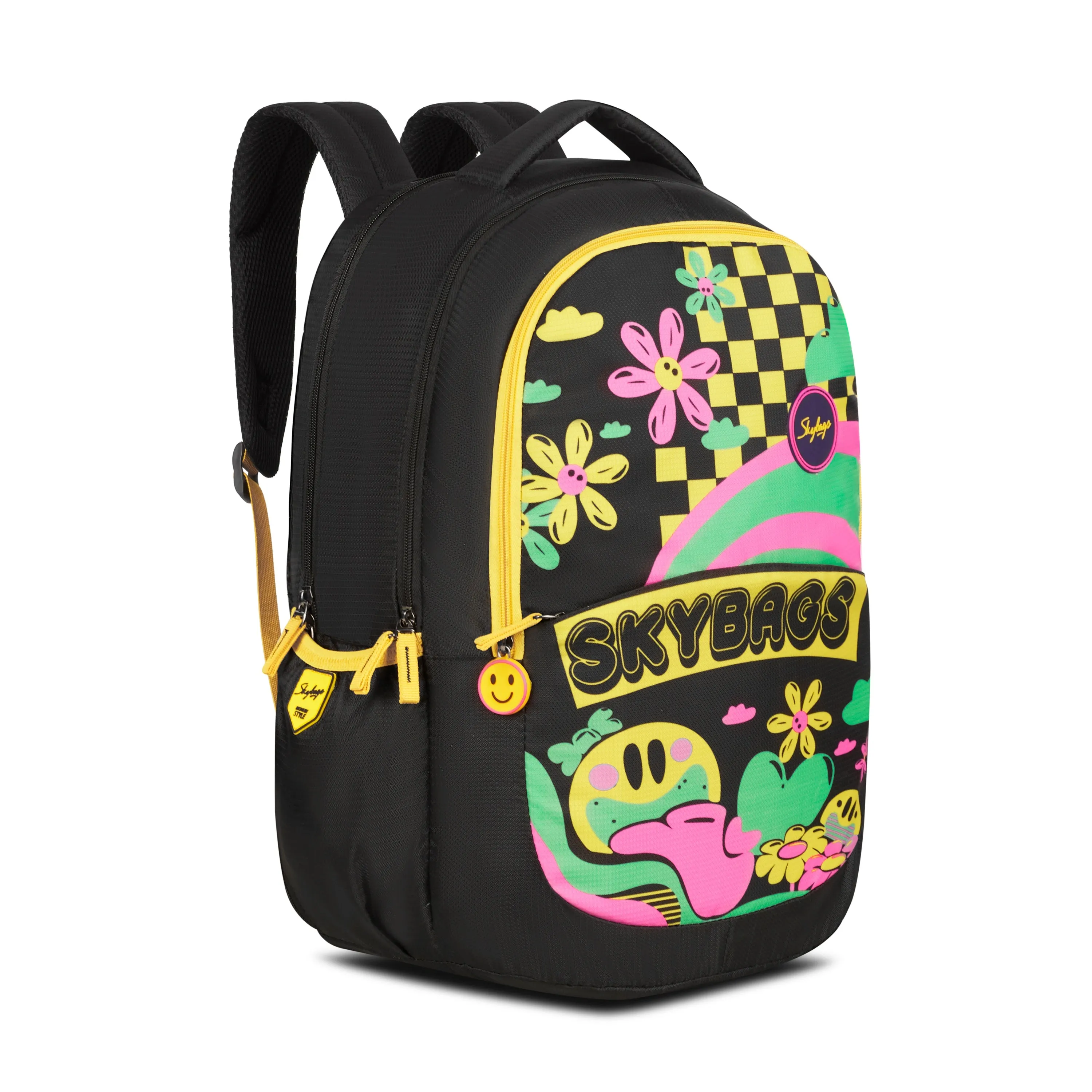 Skybags KLAN PLUS 07 SCHOOL BACKPACK BLACK