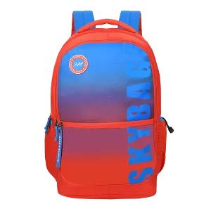 Skybags Squad Plus 03  School Backpack Orange