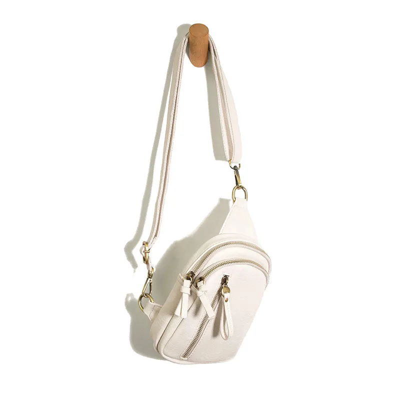 Skyler Sling Bag in White