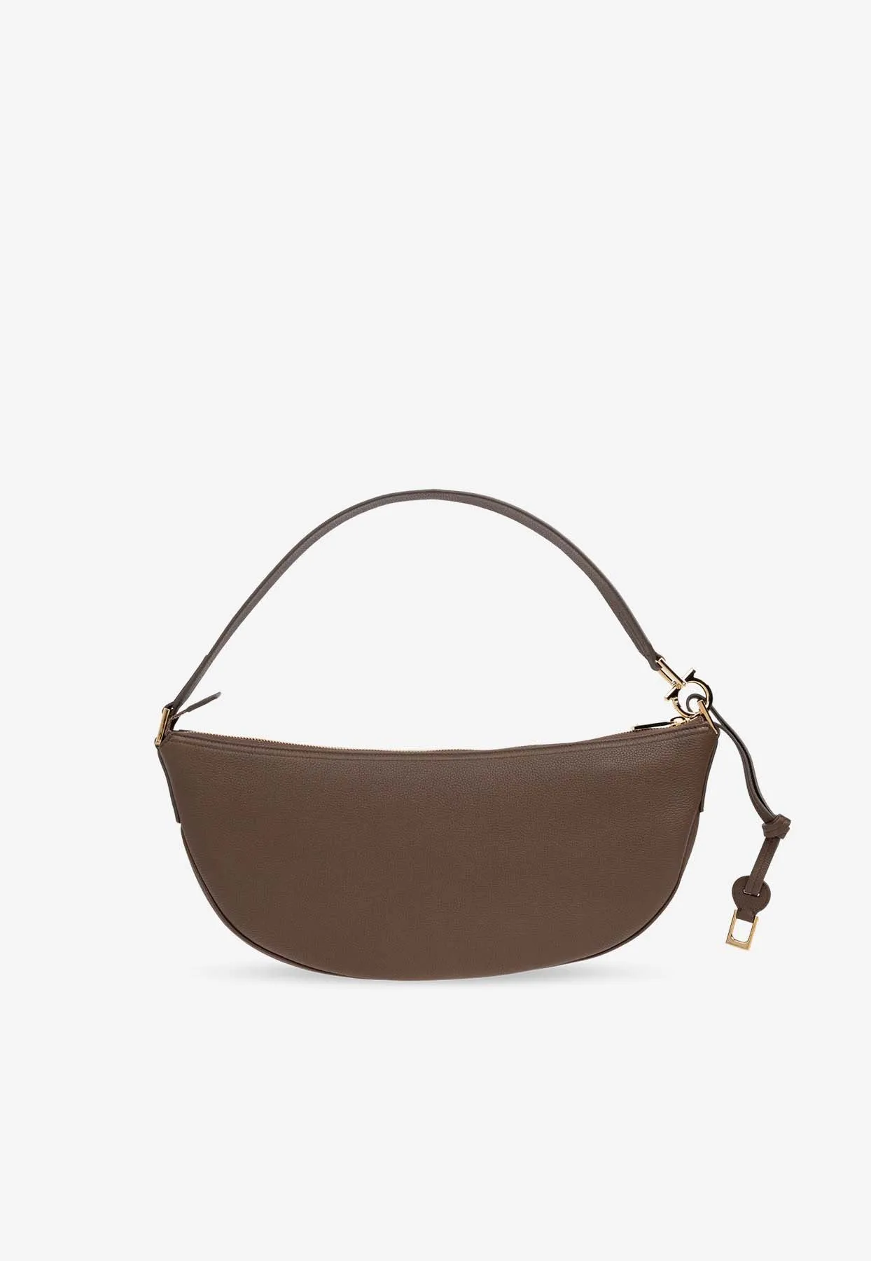 Smile Hobo Leather Shoulder Bag