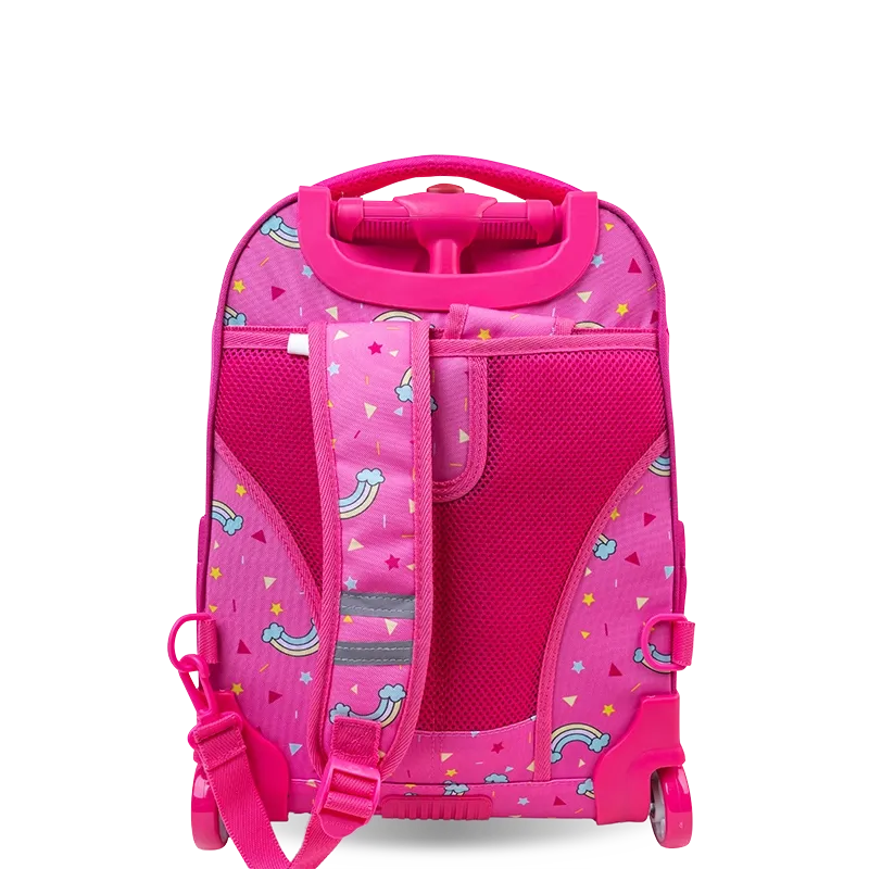 Sparkle 15 Inch Kids Rolling Backpack / Carry On in Unicorn