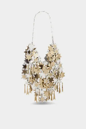 Sparkle Hobo Bag in Silver Gold