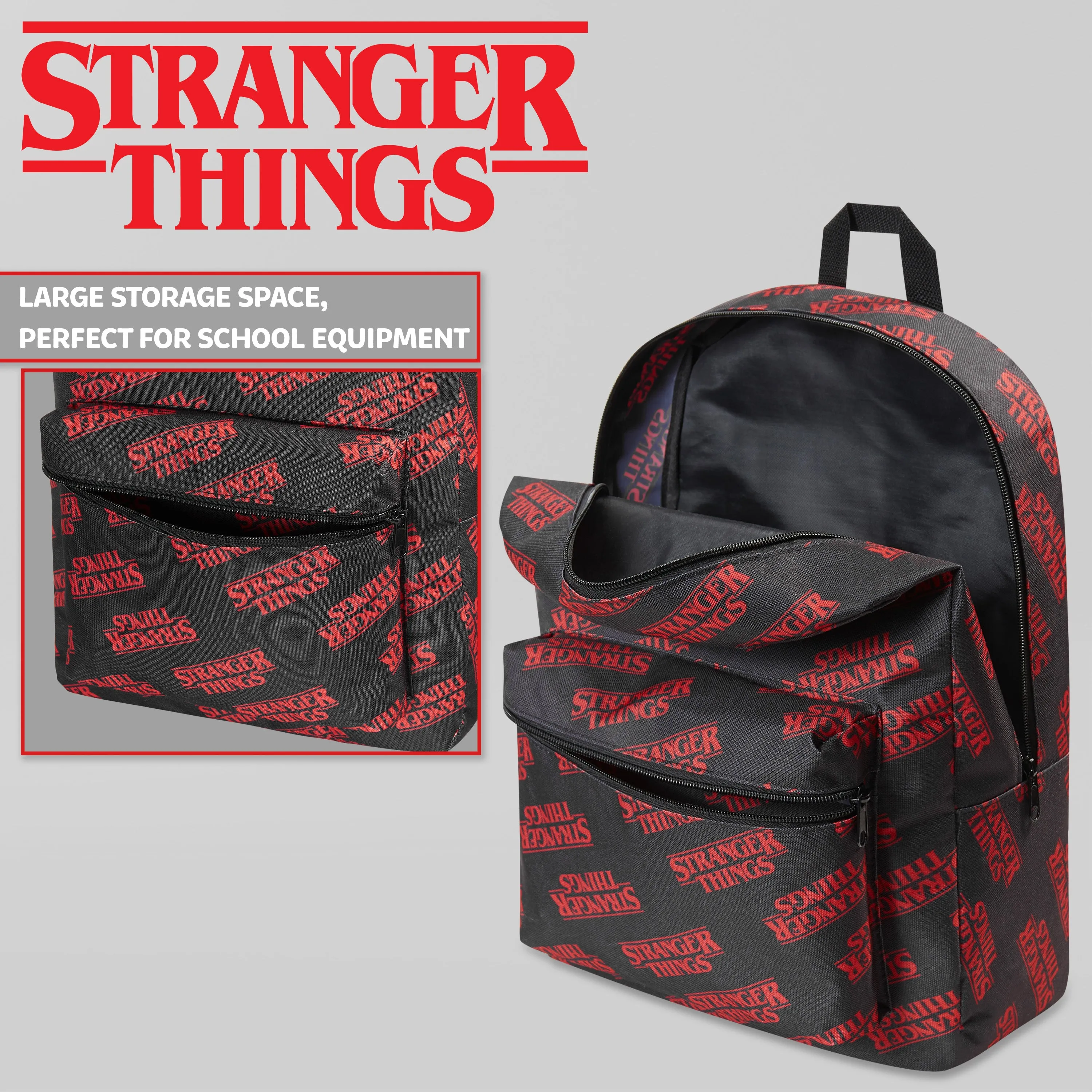 Stranger Things Backpack, Official Merchandise