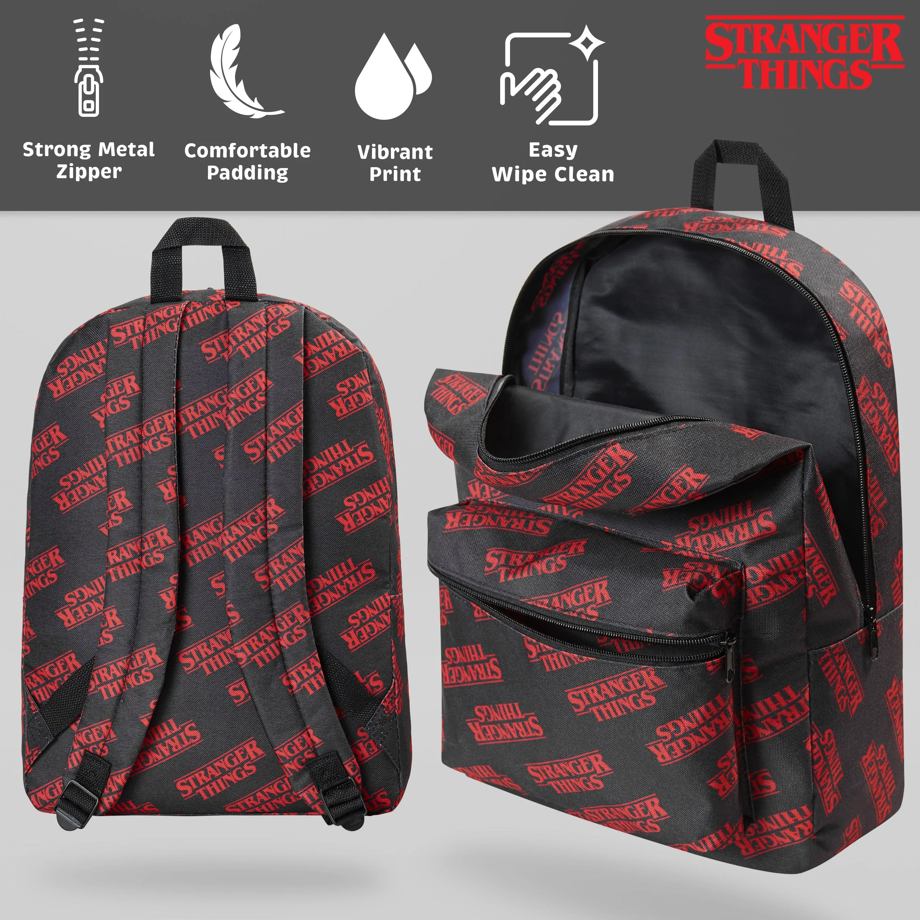 Stranger Things Backpack, Official Merchandise