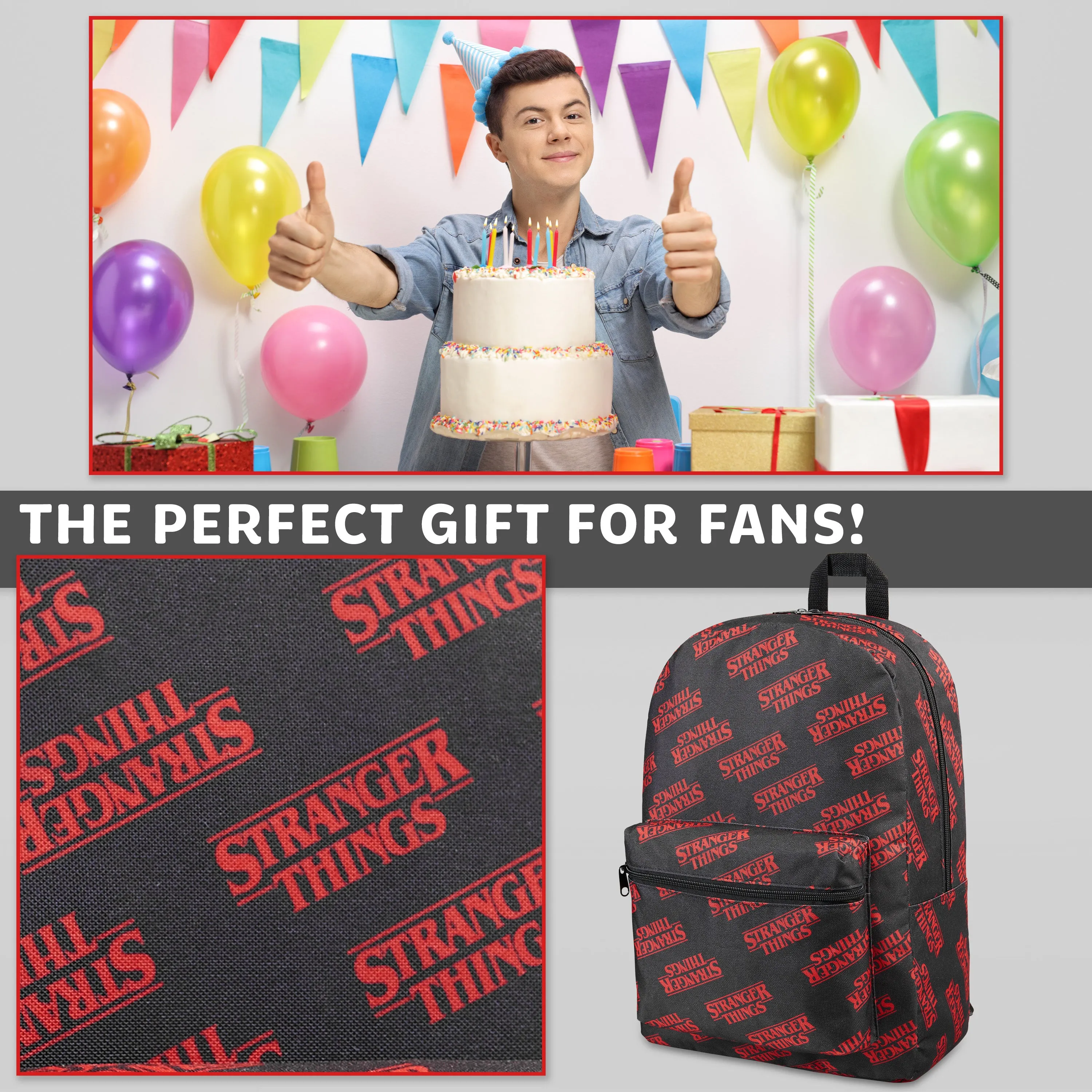 Stranger Things Backpack, Official Merchandise