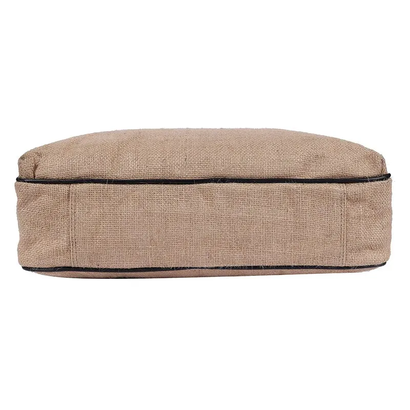 Stylish 15.6 Inch Jute Laptop Bag