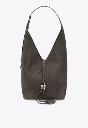 Suede Hobo Bag