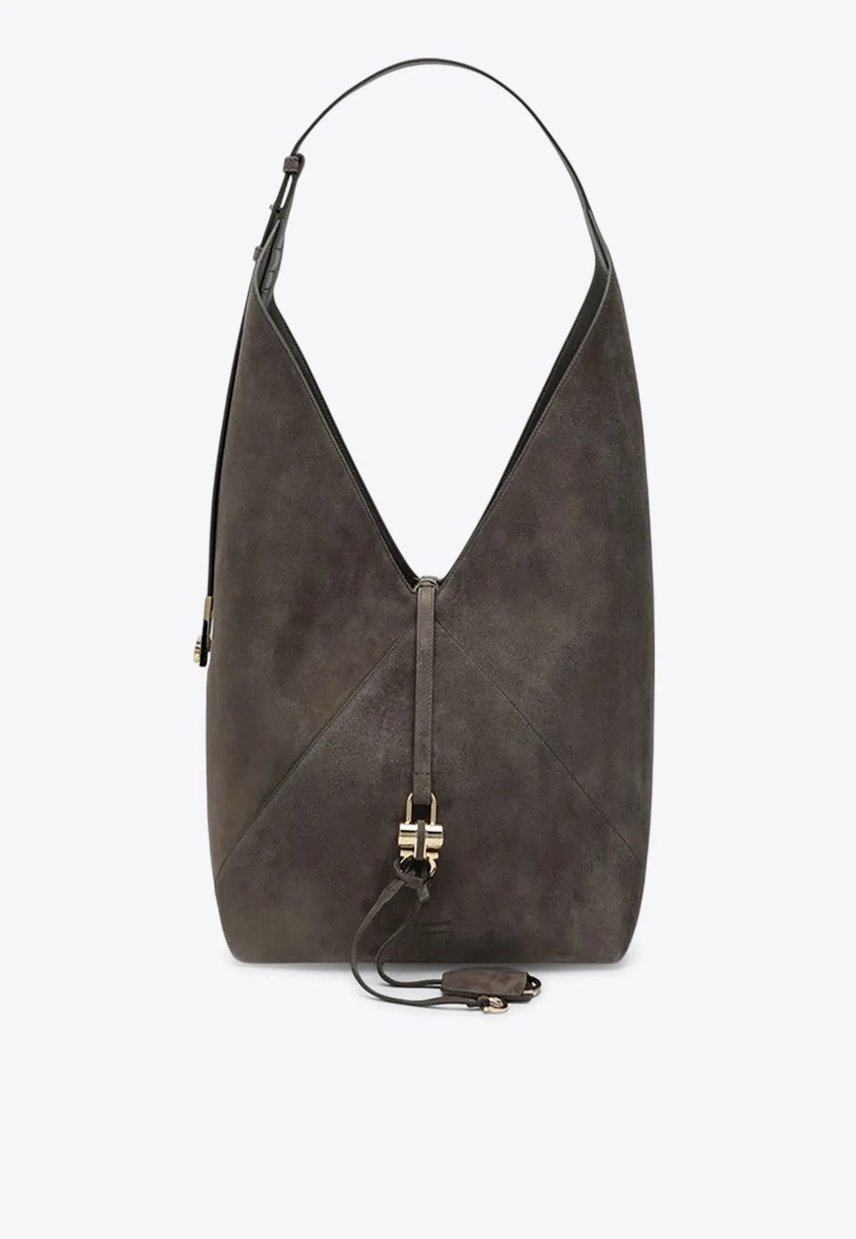 Suede Hobo Bag