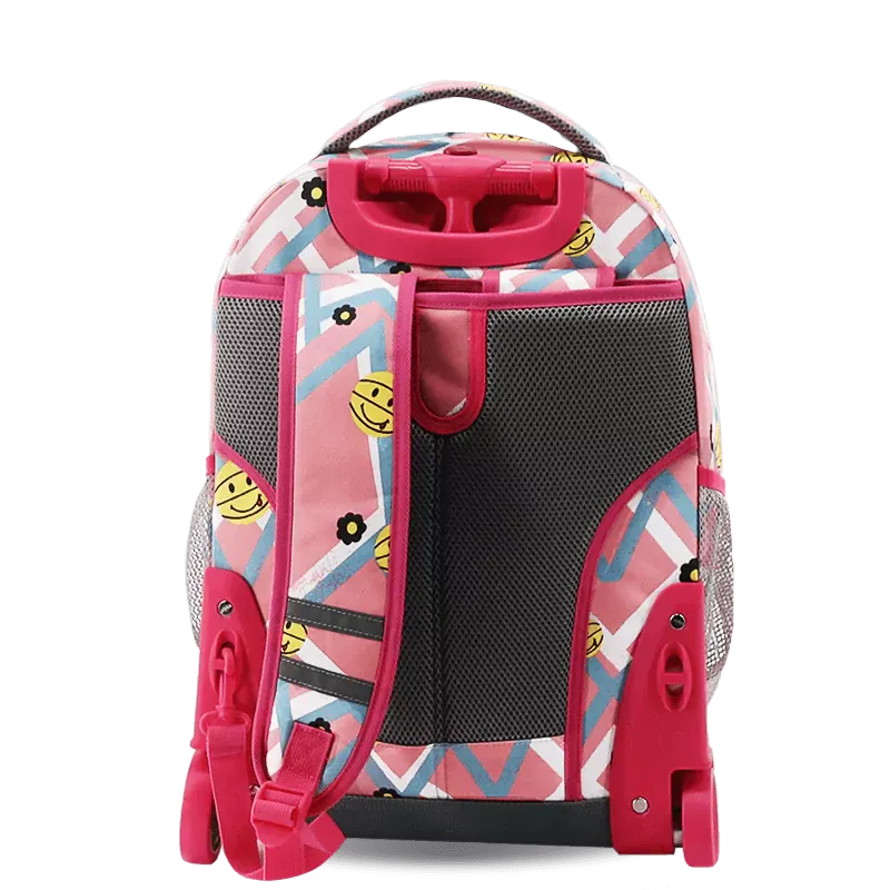 Sunrise Rolling Backpack (18 Inch) in Basketbally