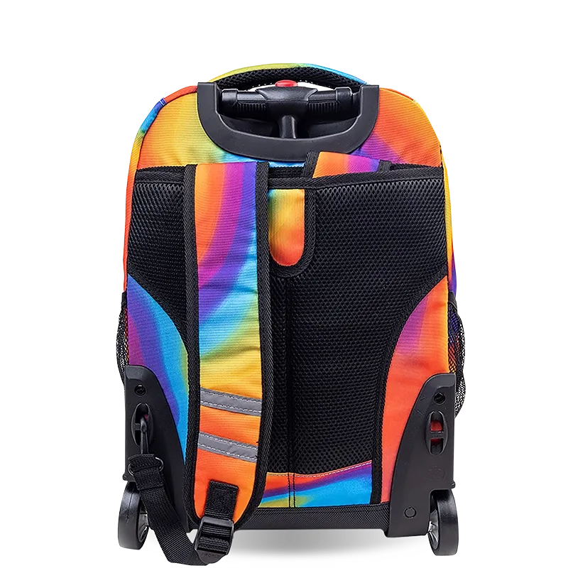 Sunrise Rolling Backpack (18 Inch) in Heat - Final Sale