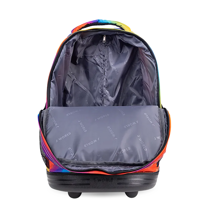 Sunrise Rolling Backpack (18 Inch) in Heat - Final Sale