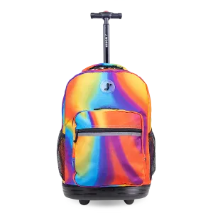 Sunrise Rolling Backpack (18 Inch) in Heat - Final Sale