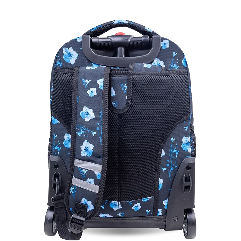 Sunrise Rolling Backpack (18 Inch) in Night Bloom