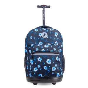 Sunrise Rolling Backpack (18 Inch) in Night Bloom