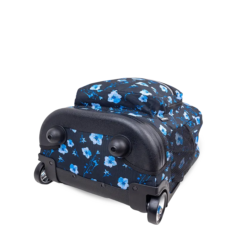 Sunrise Rolling Backpack (18 Inch) in Night Bloom