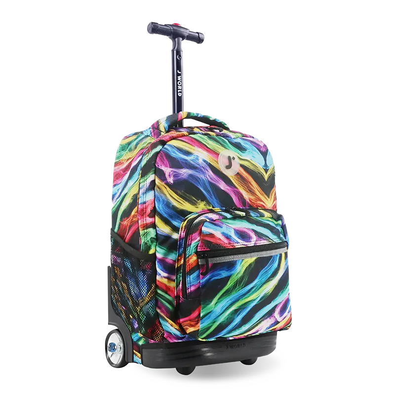 Sunrise Rolling Backpack (18 Inch) in Quantum