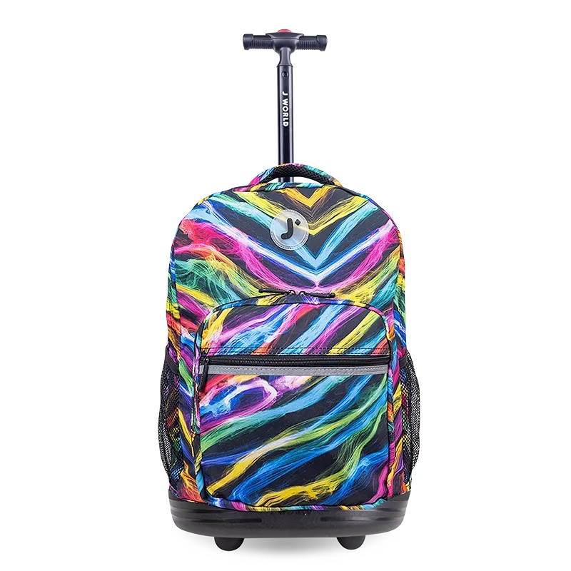Sunrise Rolling Backpack (18 Inch) in Quantum
