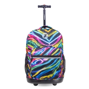 Sunrise Rolling Backpack (18 Inch) in Quantum