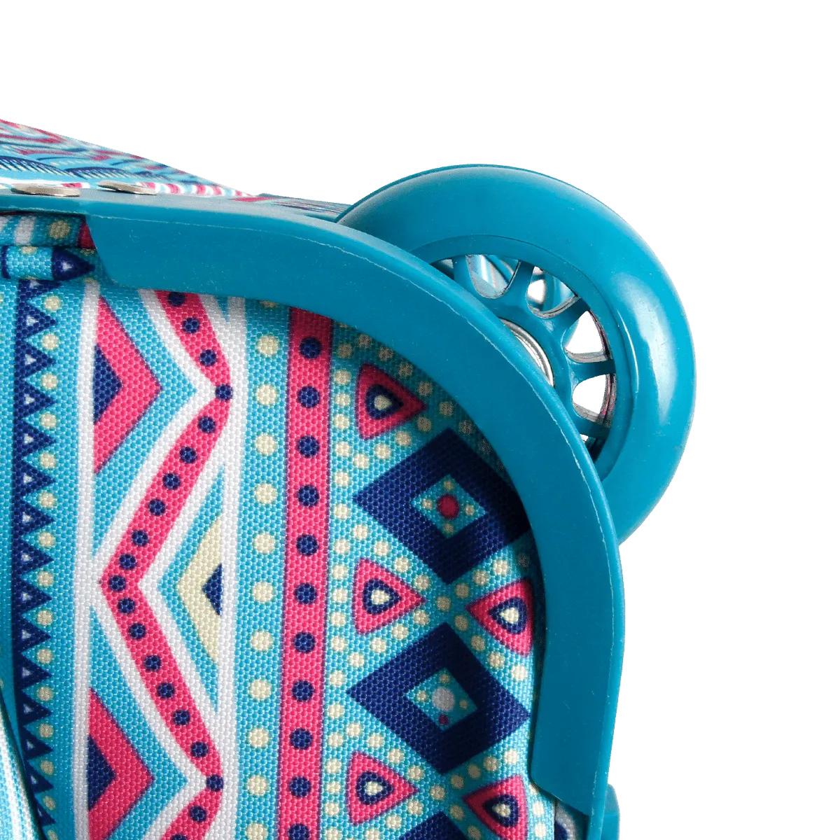 Sweep Rolling Backpack (18 Inch) in Mint Tribal - Final Sale