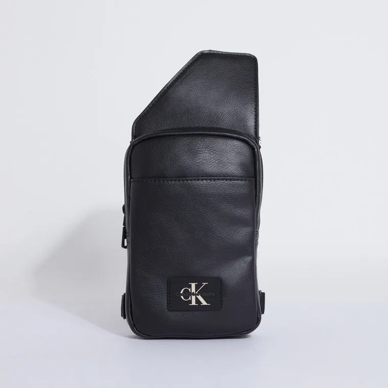 Tagged Phone Crossbody Bag - Black