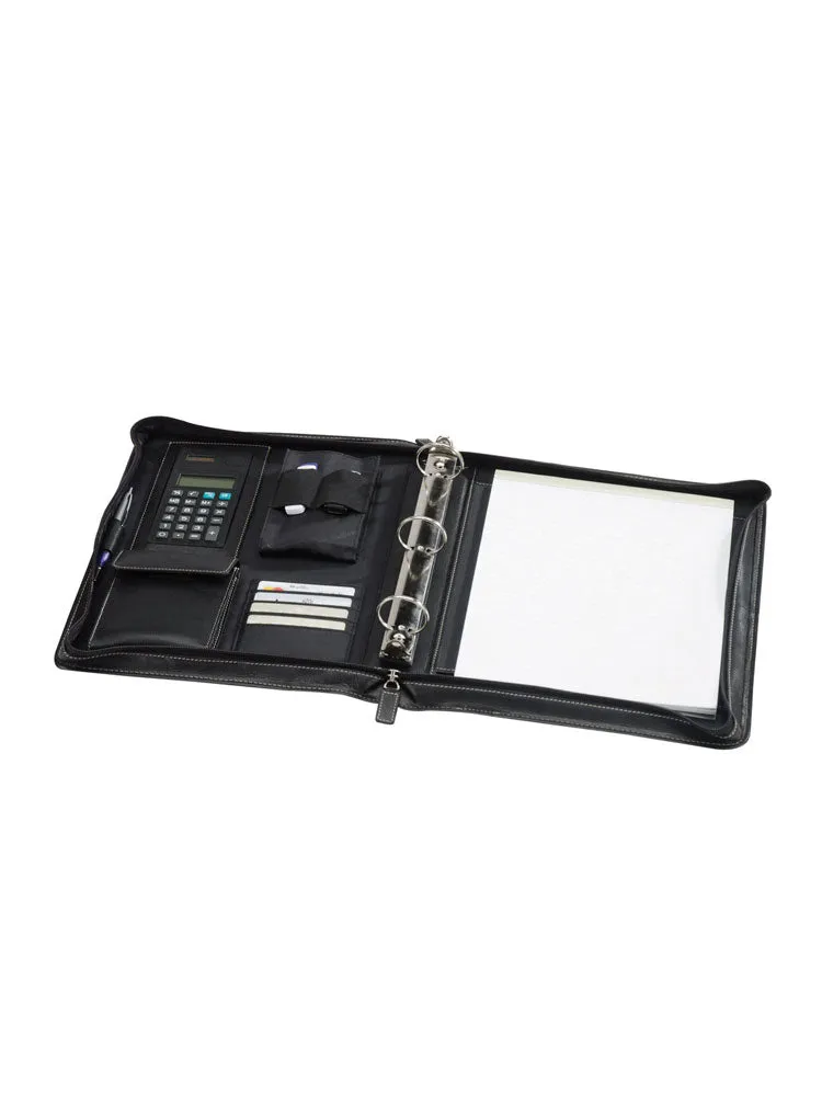 THE LONDONER (DELUXE ZIPPERED PADFOLIO W/3RING BINDER) (BELLINO)