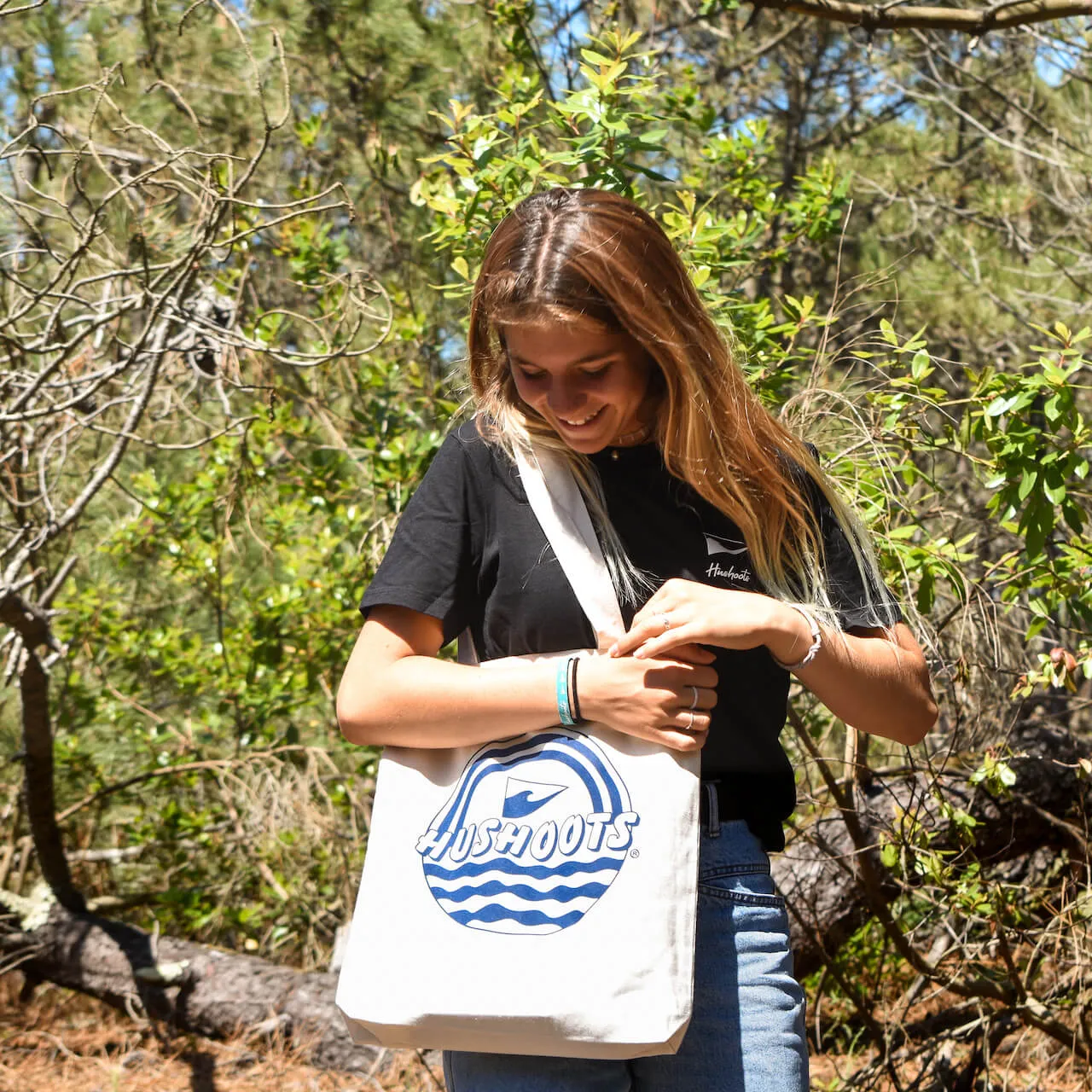 Tote Bag Hushoots Smooth (coton recyclé)