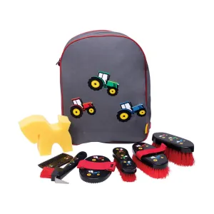 Tractor Collection Complete Grooming Kit Rucksak by Little Knight