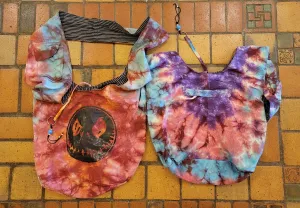 Tye Dye Jack Cotton Hobo Bag