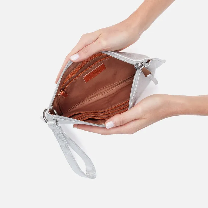 Vida Wristlet - Brushed Silver