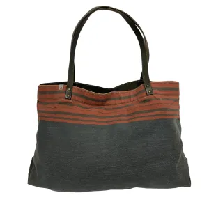 Visvim 2011SS Antique Border Homer Tote Bag